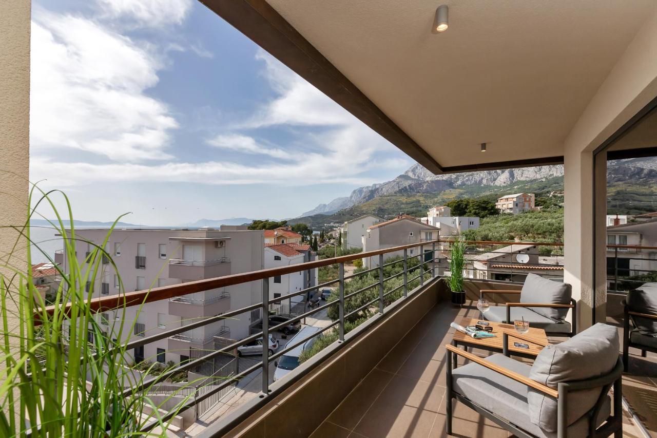 5-6 Luxury Apartments L&L Tucepi - 100M From The Beach - Makarska Exklusiv 外观 照片